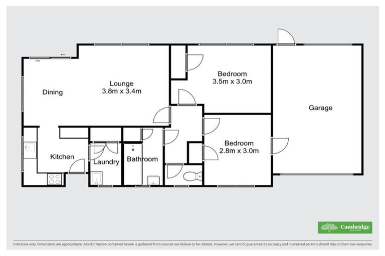 Photo of property in 11a Creswell Place, Leamington, Cambridge, 3432