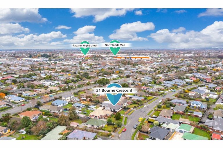 Photo of property in 21 Bourne Crescent, Papanui, Christchurch, 8053