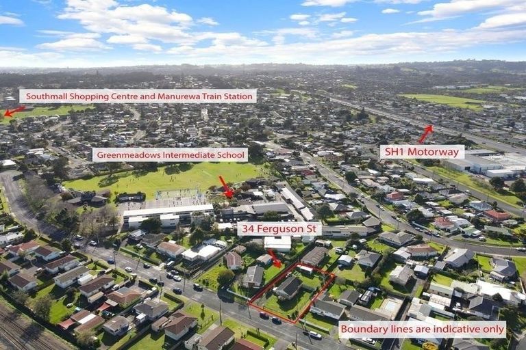 Photo of property in 34 Ferguson Street, Manurewa East, Auckland, 2102