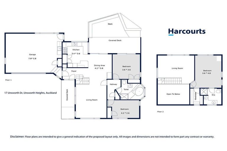 Photo of property in 17 Unsworth Drive, Unsworth Heights, Auckland, 0632