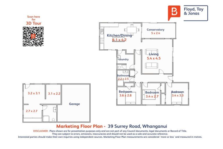 Photo of property in 39 Surrey Road, Springvale, Whanganui, 4501