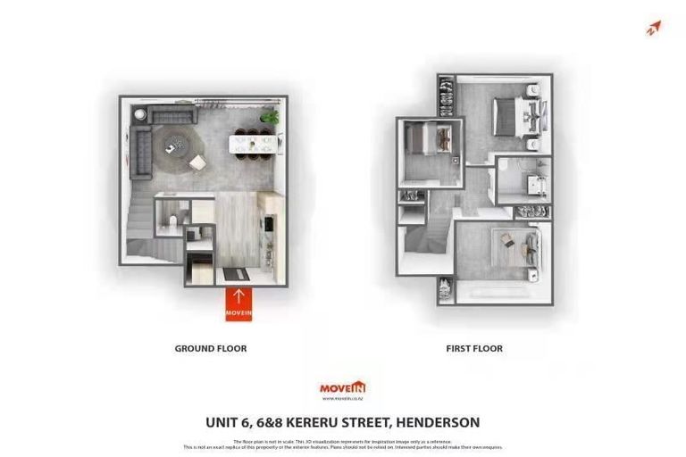 Photo of property in 2/6 Kereru Street, Henderson, Auckland, 0612