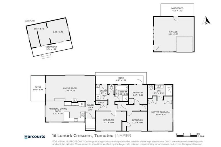 Photo of property in 16 Lanark Crescent, Tamatea, Napier, 4112