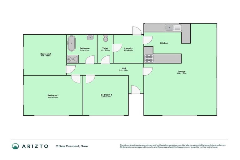 Photo of property in 2 Dale Crescent, East Gore, Gore, 9710