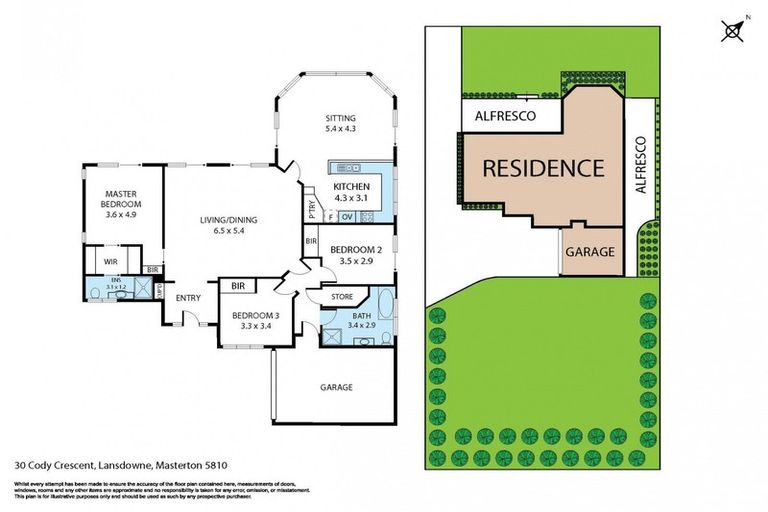 Photo of property in 30 Cody Crescent, Lansdowne, Masterton, 5810