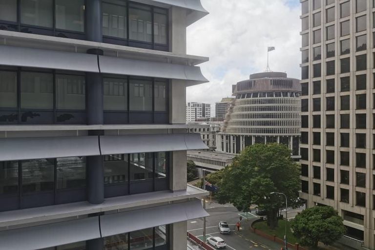 Photo of property in Kelvin House, 5h/16 The Terrace, Wellington Central, Wellington, 6011