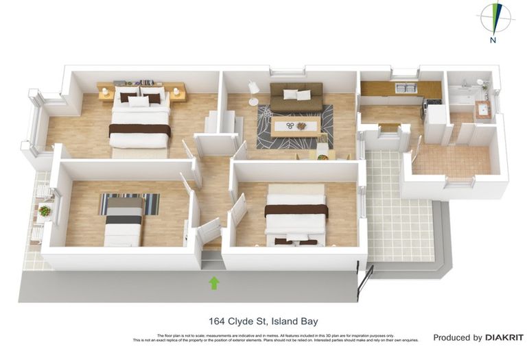 Photo of property in 164 Clyde Street, Island Bay, Wellington, 6023