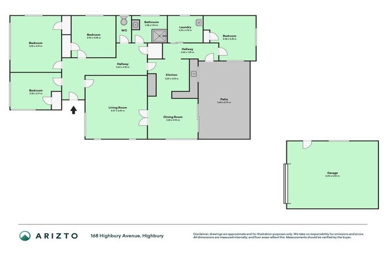 Photo of property in 168 Highbury Avenue, Highbury, Palmerston North, 4412