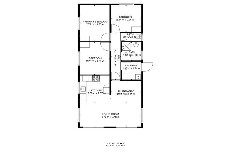 Photo of property in 36a Duncan Street, Dunedin Central, Dunedin, 9016