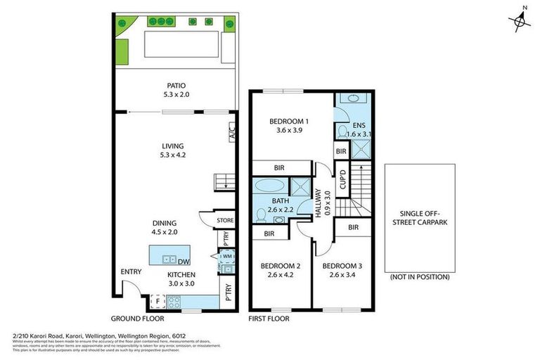 Photo of property in 2/210 Karori Road, Karori, Wellington, 6012