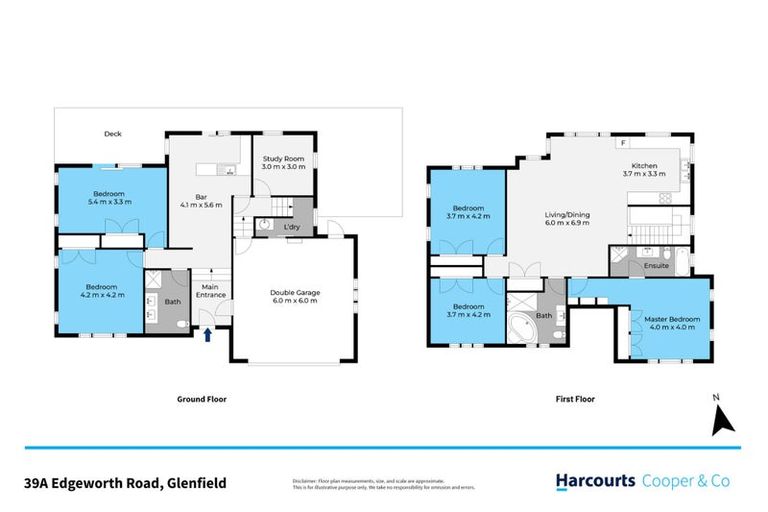 Photo of property in 39a Edgeworth Road, Glenfield, Auckland, 0629