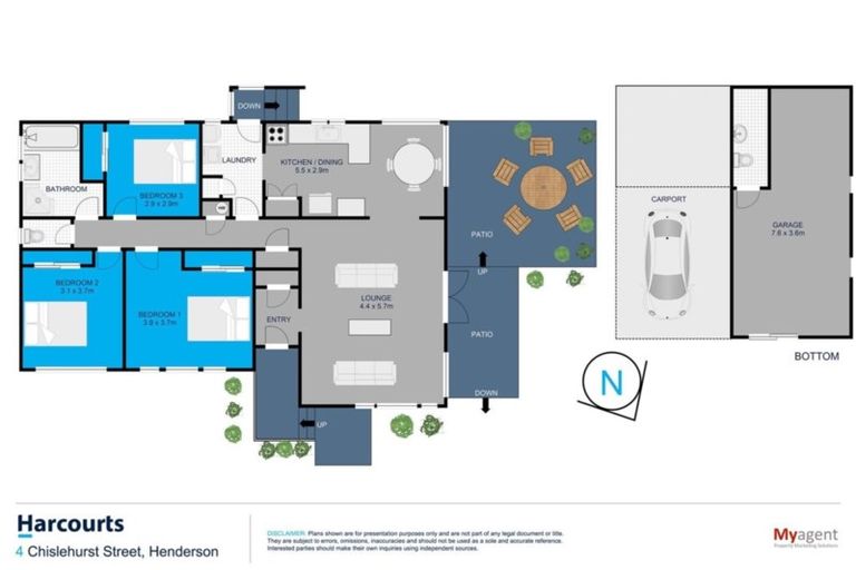 Photo of property in 4 Chislehurst Street, Henderson, Auckland, 0612