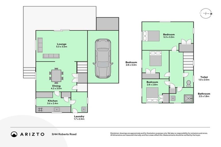 Photo of property in 3/44 Roberts Road, Glenfield, Auckland, 0629