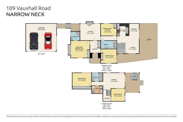 Photo of property in 109 Vauxhall Road, Narrow Neck, Auckland, 0624