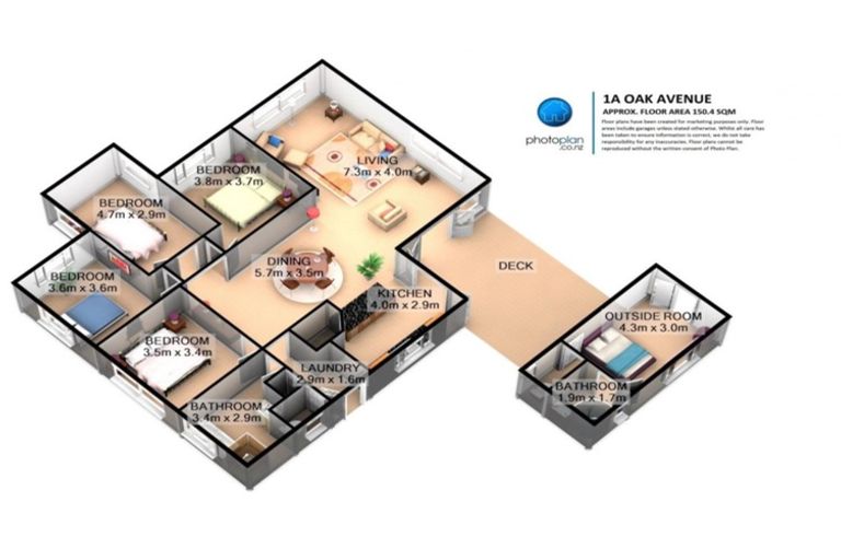 Photo of property in 1a Oak Avenue, Nawton, Hamilton, 3200