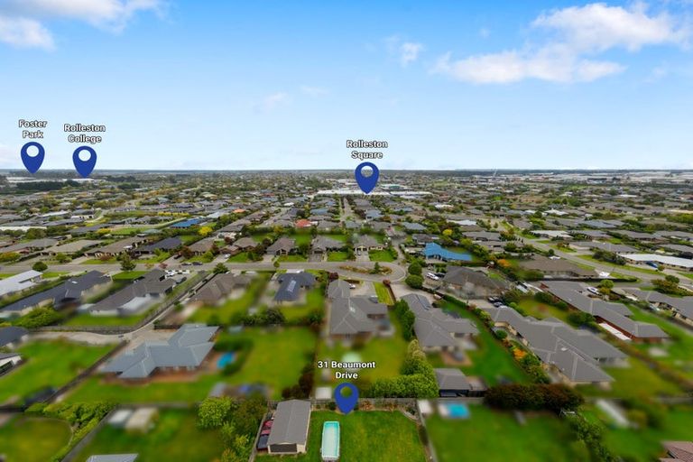 Photo of property in 31 Beaumont Drive, Rolleston, 7614