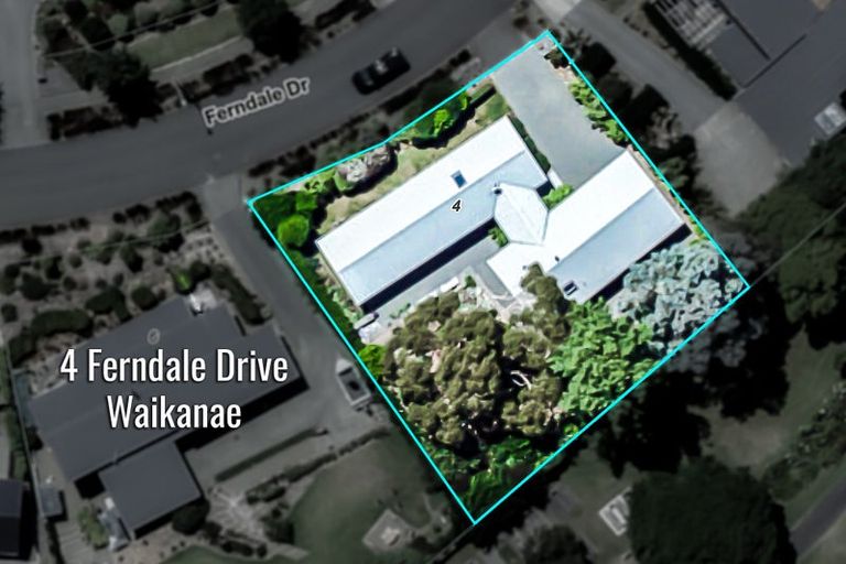 Photo of property in 4 Ferndale Drive, Waikanae, 5036