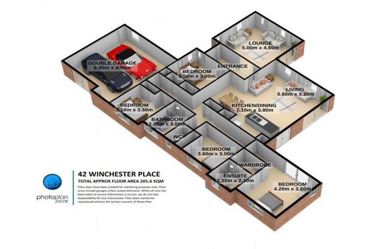 Photo of property in 42 Winchester Place, Rototuna North, Hamilton, 3210