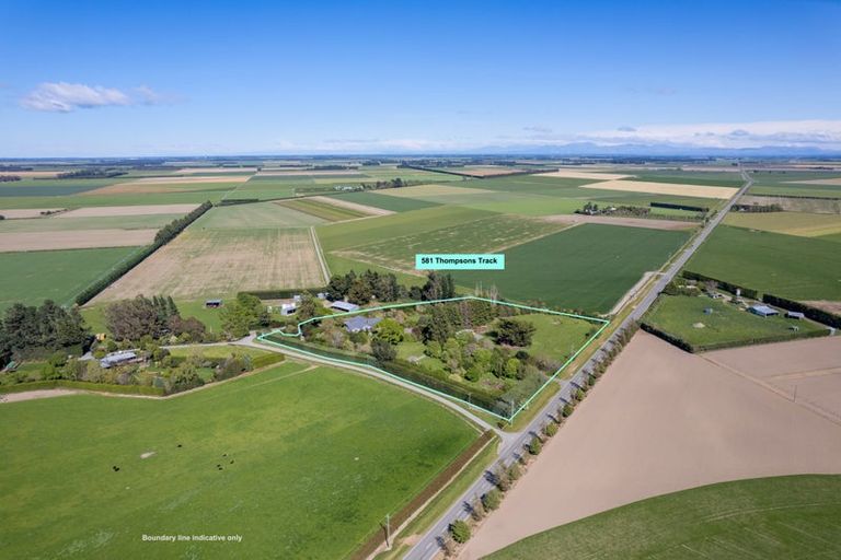 Photo of property in Somerton Homestead, 581 Thompsons Track, Hatfield, Rakaia, 7784