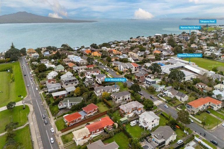 Photo of property in 1/14 Westwell Road, Belmont, Auckland, 0622