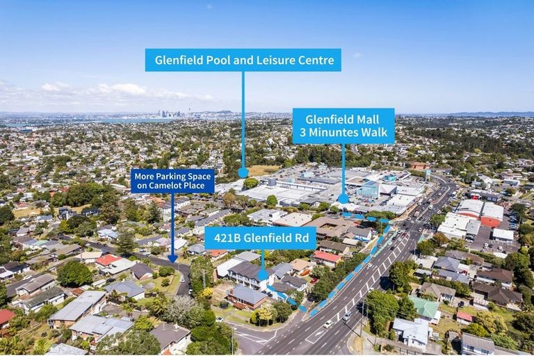 Photo of property in 421b Glenfield Road, Glenfield, Auckland, 0629