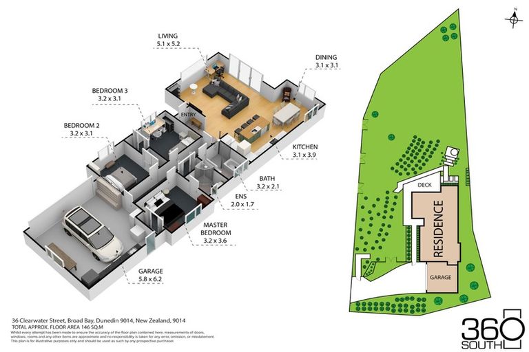 Photo of property in 36 Clearwater Street, Broad Bay, Dunedin, 9014