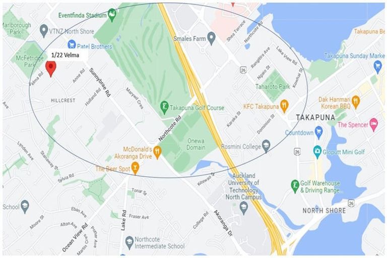 Photo of property in 1/22 Velma Road, Hillcrest, Auckland, 0627