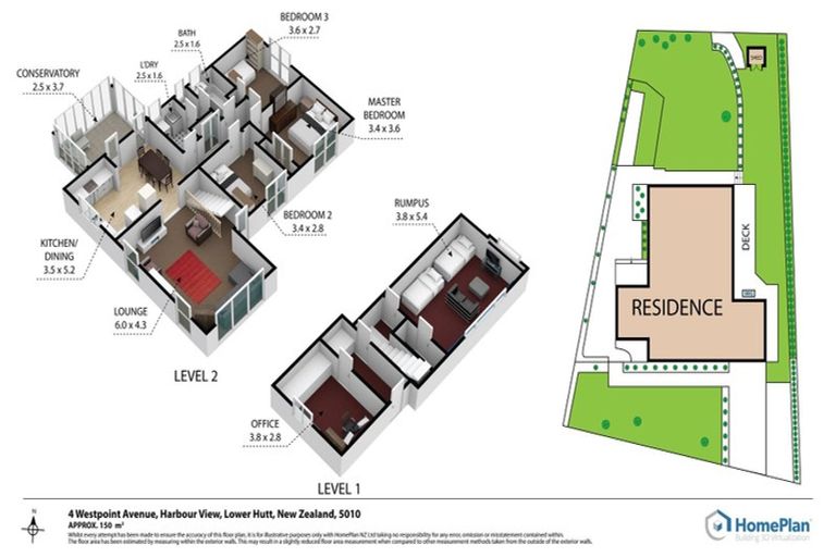 Photo of property in 4 Westpoint Avenue, Harbour View, Lower Hutt, 5010