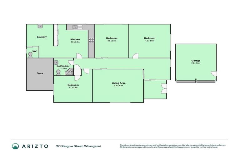 Photo of property in 97 Glasgow Street, Whanganui, 4500