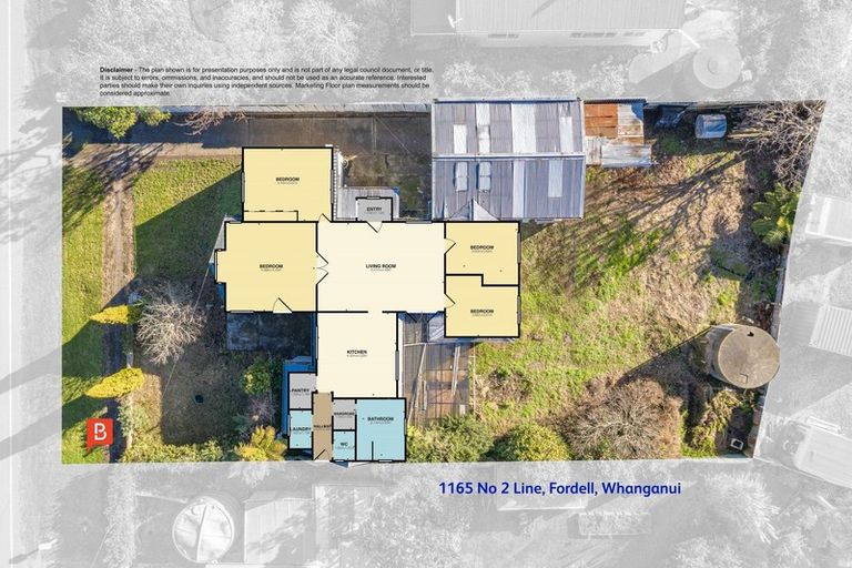 Photo of property in 1165 No 2 Line, Fordell, Whanganui, 4572