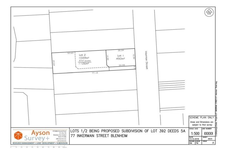 Photo of property in 77 Inkerman Street, Renwick, 7204