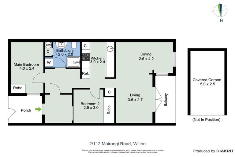 Photo of property in 2/112 Mairangi Road, Wilton, Wellington, 6012