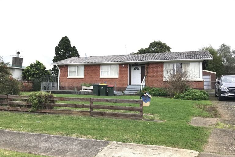 Photo of property in 6 Wordsworth Road, Manurewa, Auckland, 2102