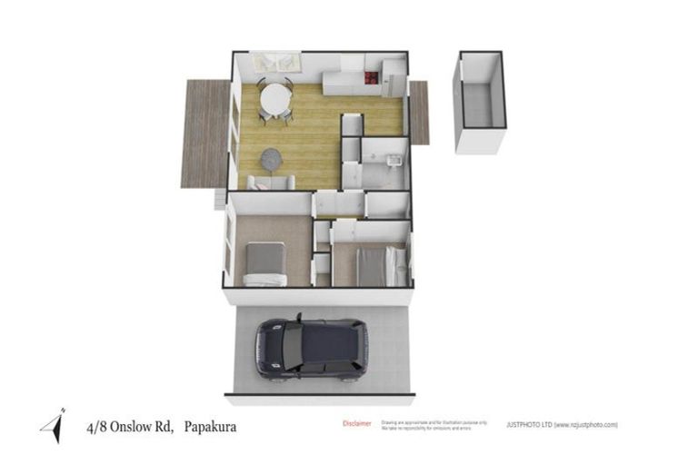 Photo of property in 4/8 Onslow Road, Papakura, 2110