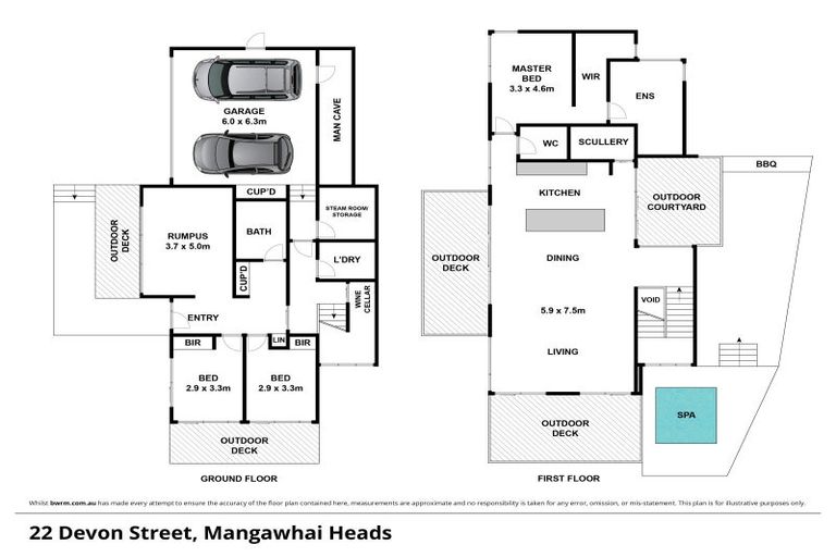 Photo of property in 22 Devon Street, Mangawhai Heads, Mangawhai, 0505