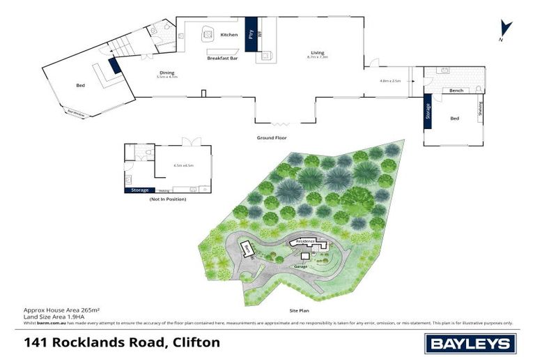 Photo of property in 141 Rocklands Road, Clifton, Takaka, 7183