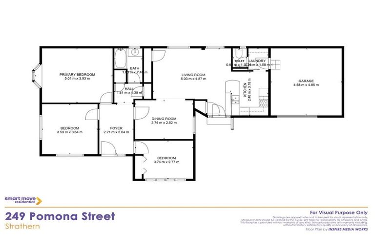 Photo of property in 249 Pomona Street, Strathern, Invercargill, 9812