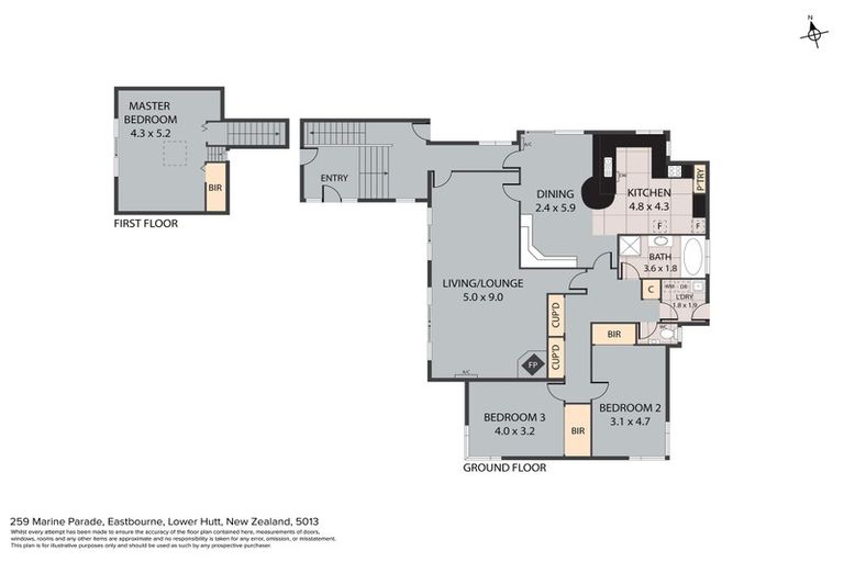 Photo of property in 259 Marine Parade, Eastbourne, Lower Hutt, 5013