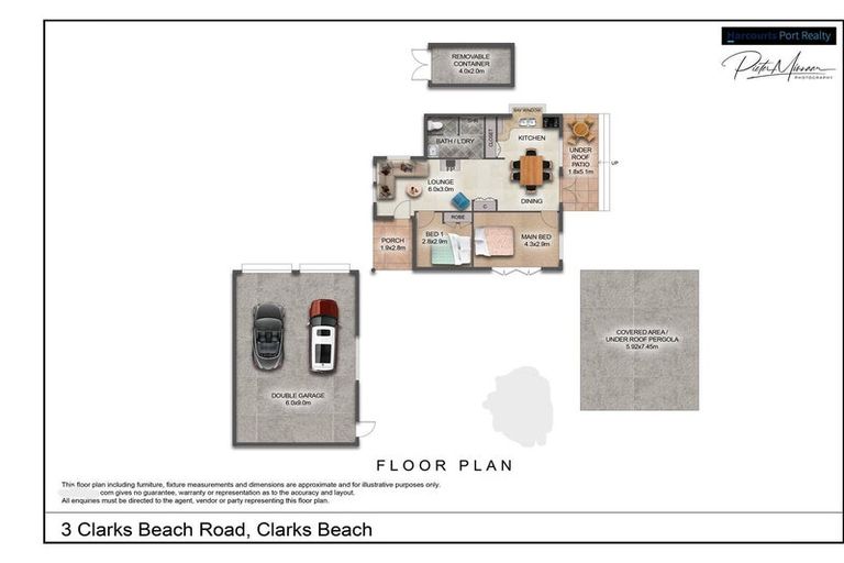 Photo of property in 1/3 Clarks Beach Road, Clarks Beach, 2122