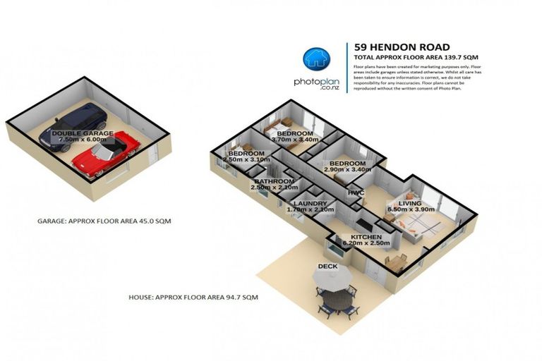 Photo of property in 59 Hendon Road, Fairview Downs, Hamilton, 3214