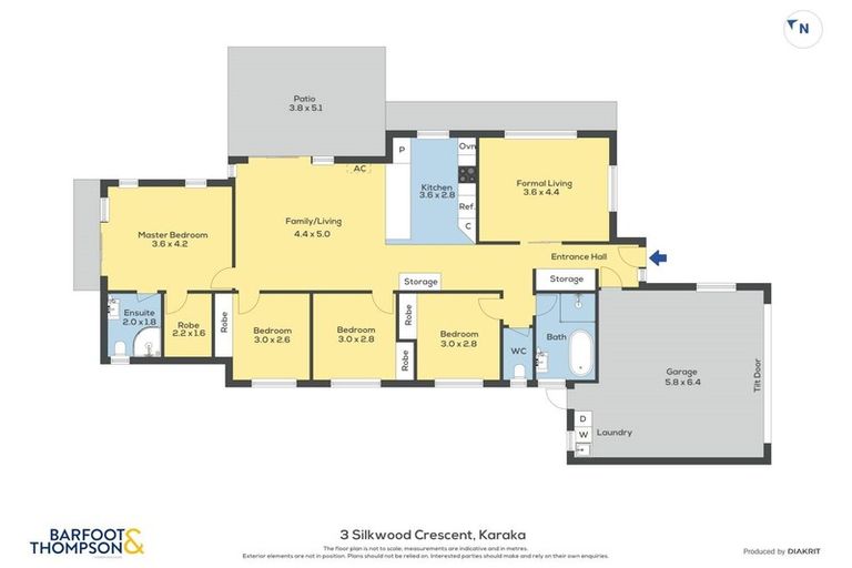 Photo of property in 3 Silkwood Crescent, Karaka, Papakura, 2113