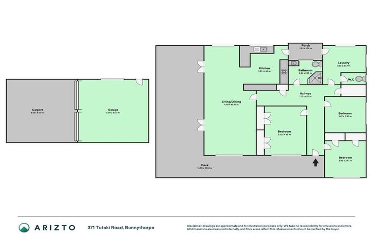 Photo of property in 371 Tutaki Road, Bunnythorpe, Palmerston North, 4470