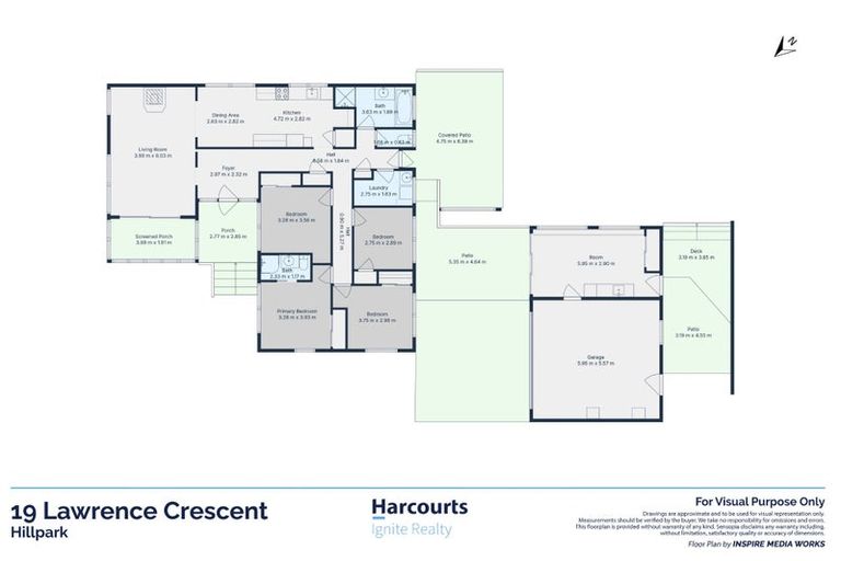 Photo of property in 19 Lawrence Crescent, Hillpark, Auckland, 2102