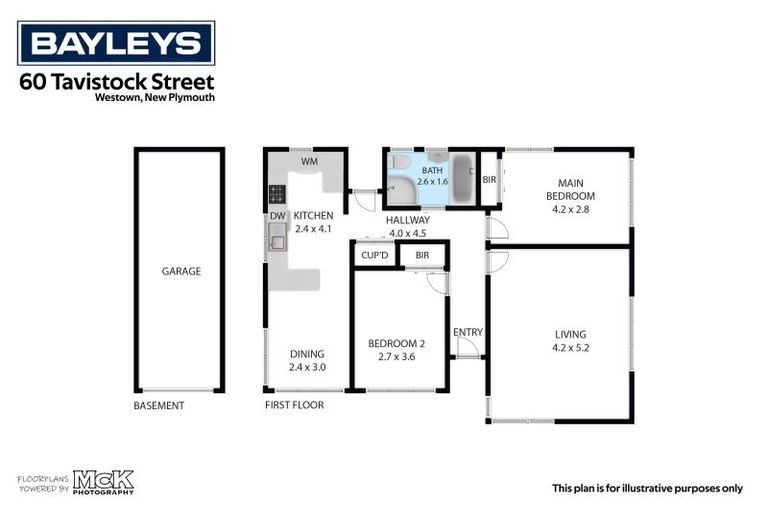 Photo of property in 60 Tavistock Street, Westown, New Plymouth, 4310