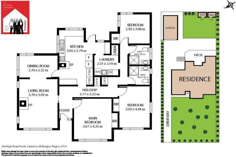 Photo of property in 240 High Street North, Carterton, 5713