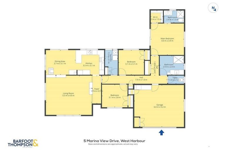 Photo of property in 5 Marina View Drive, West Harbour, Auckland, 0618