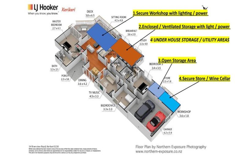 Photo of property in 54 Riverview Road, Kerikeri, 0230
