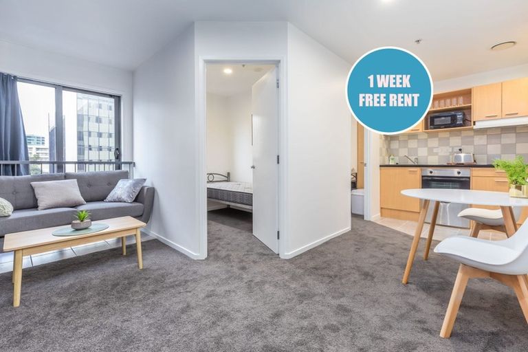 Photo of property in Scotia Tower Apartments, 8a/8 Scotia Place, Auckland Central, Auckland, 1010