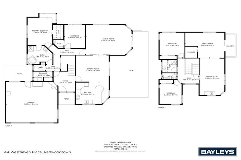 Photo of property in 44 Westhaven Place, Redwoodtown, Blenheim, 7201