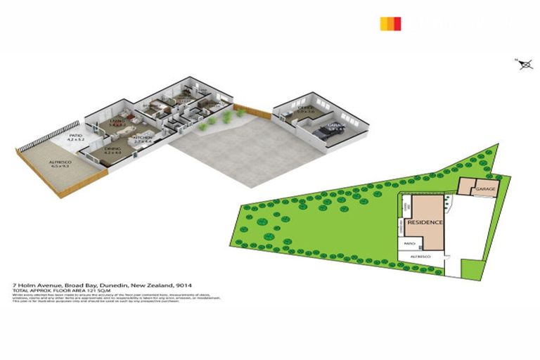 Photo of property in 7 Holm Avenue, Broad Bay, Dunedin, 9014